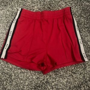 Red Victoria Secret PINK shorts